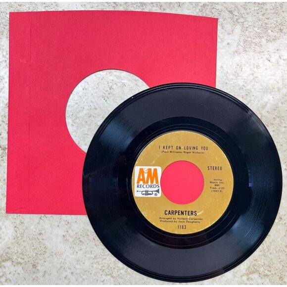 Carpenters Close to You / I Kept on Loving You 45 Pop Vinyl A&M 1183 - Picture 5 of 6